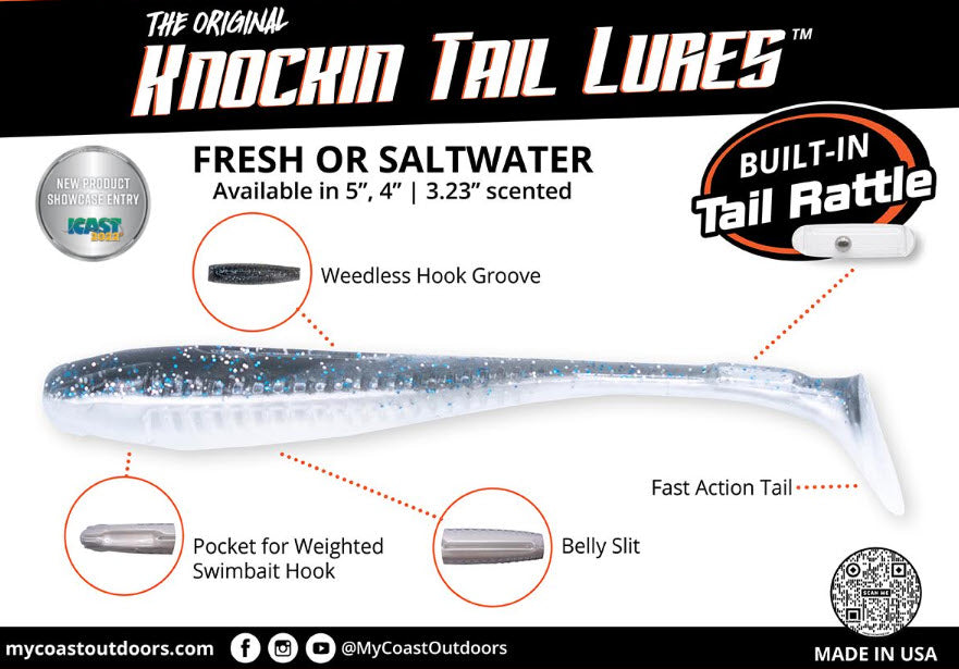 3.25" Junebug With Built-In Tail Rattle