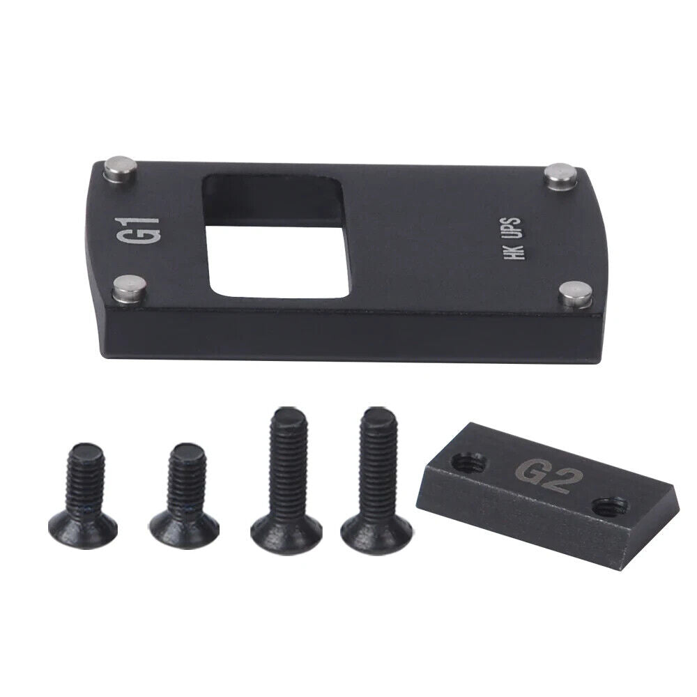 Red Win Pistol Sight Mount Bases - Glk, 1911, Sig, Beretta, Springfield, HK