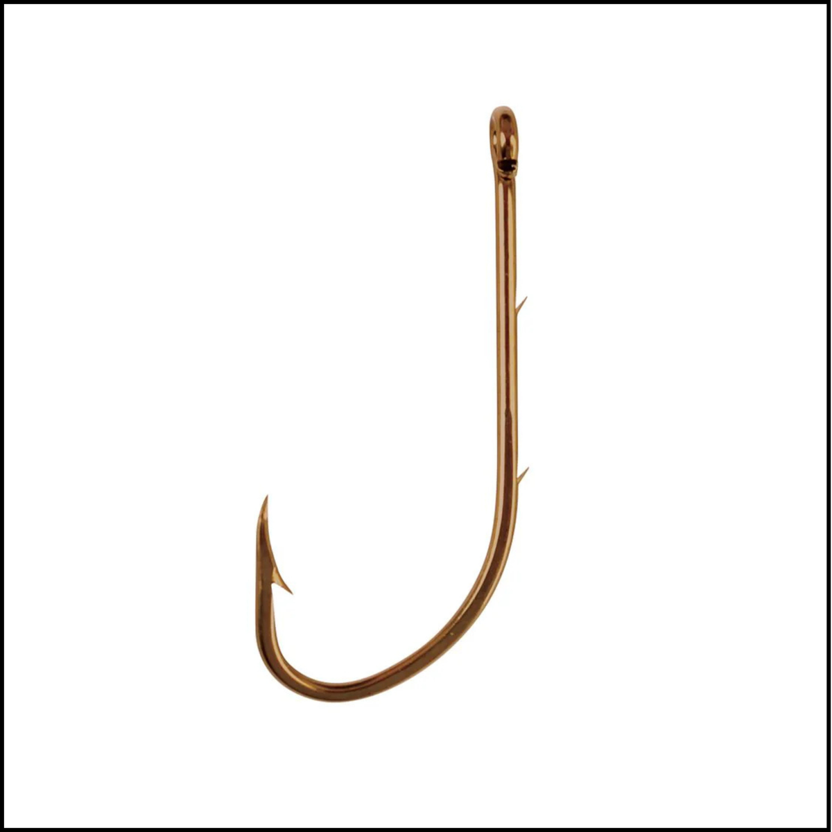 Eagle Claw Straight Eye Offset Baitholder Hook 186