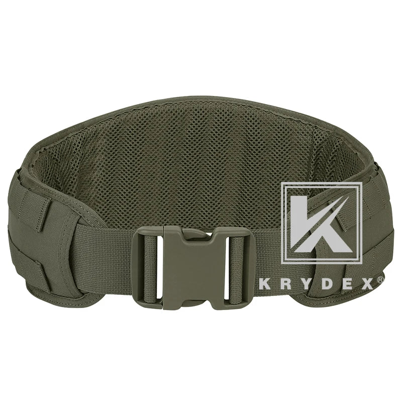 Tactical Waist Belt, MOLLE Soft Wide Padded Battle Belt, Shooting Airsoft Hunting Multi-Function Quick Release Belt