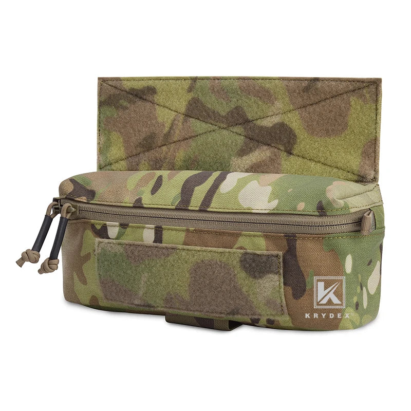Tactical Vest Chest Mini Dangler Drop Pouch For JPC CPC LBT D3CR MK3 MK4 Plate Carrier Storage Mini Abdominal Fanny Pack