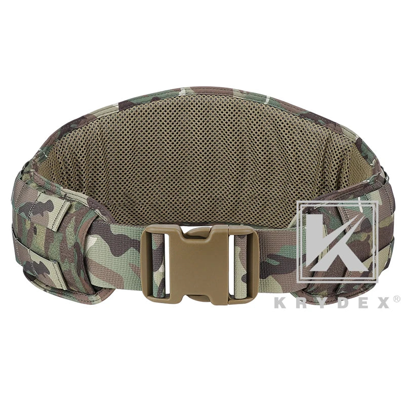 Tactical Waist Belt MOLLE Soft Wide Padded Battle Belt Shooting Airsoft Hunting Multi-Function Quick Release Belt