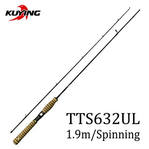 TETON 1.56m 1.8m 1.86m 1.9m 1.92m 1.98m Super Ultra Soft Light Baitcasting Casting Spinning Lure Fishing Rod Pole Combo