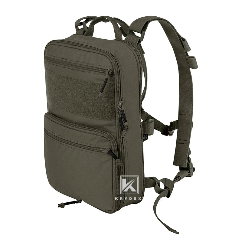 Tactical D3 Flatpack Backpack Upgraded Version 23L Expandable Assaulter Pack Hydration MOLLE / Strap Backpack