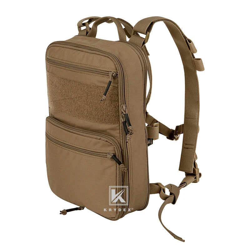 Tactical D3 Flatpack Backpack Upgraded Version 23L Expandable Assaulter Pack Hydration MOLLE / Strap Backpack