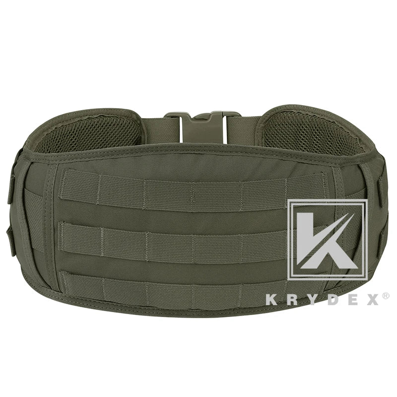 Tactical Waist Belt MOLLE Soft Wide Padded Battle Belt Shooting Airsoft Hunting Multi-Function Quick Release Belt