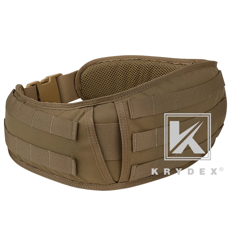 Tactical Waist Belt MOLLE Soft Wide Padded Battle Belt Shooting Airsoft Hunting Multi-Function Quick Release Belt