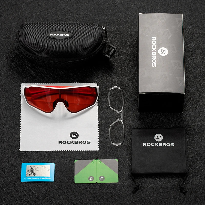 Cycling Glasses Men Women Photochromic Outdoor Sport Hiking Eyewear Polarized Sunglasses Inner Frame Bicycle Glasses