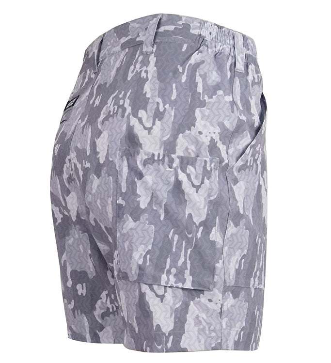 Men's Geo Camo Beer Can Lightweight Stretch Short