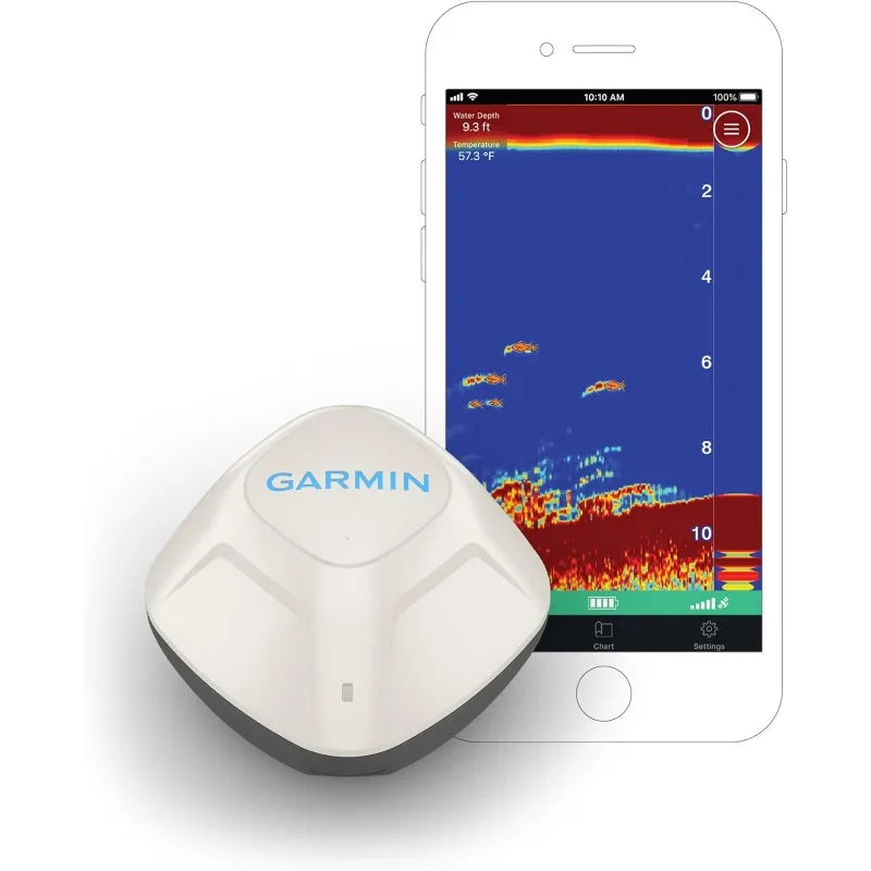 Striker Cast, Castable Sonar, Pair with Mobile Device and Cast from Anywhere, Reel in to Locate and Display Fish