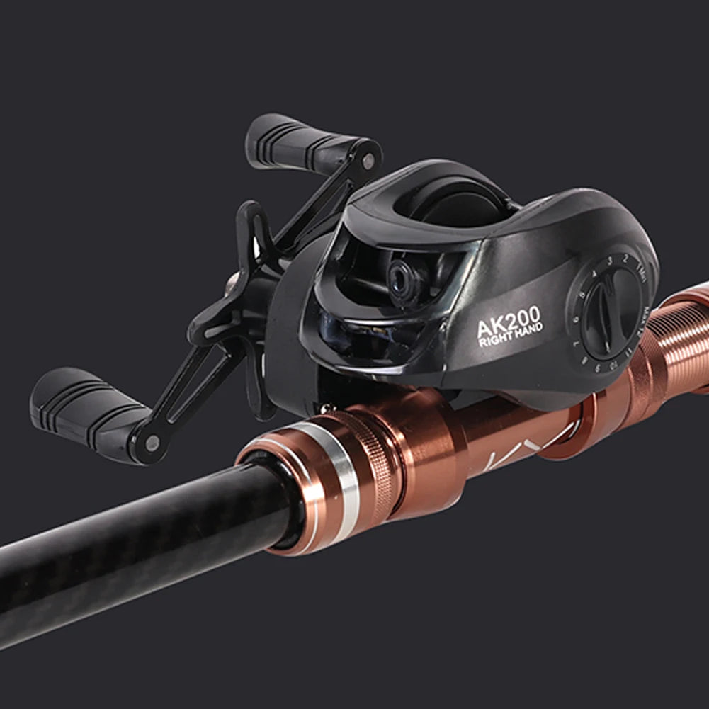 High Performance Baitcasting Reel 72 to 1 Gear Ratio 10kg Drag 18 Plus 1BB Ideal for Beginners Fishing Accessories