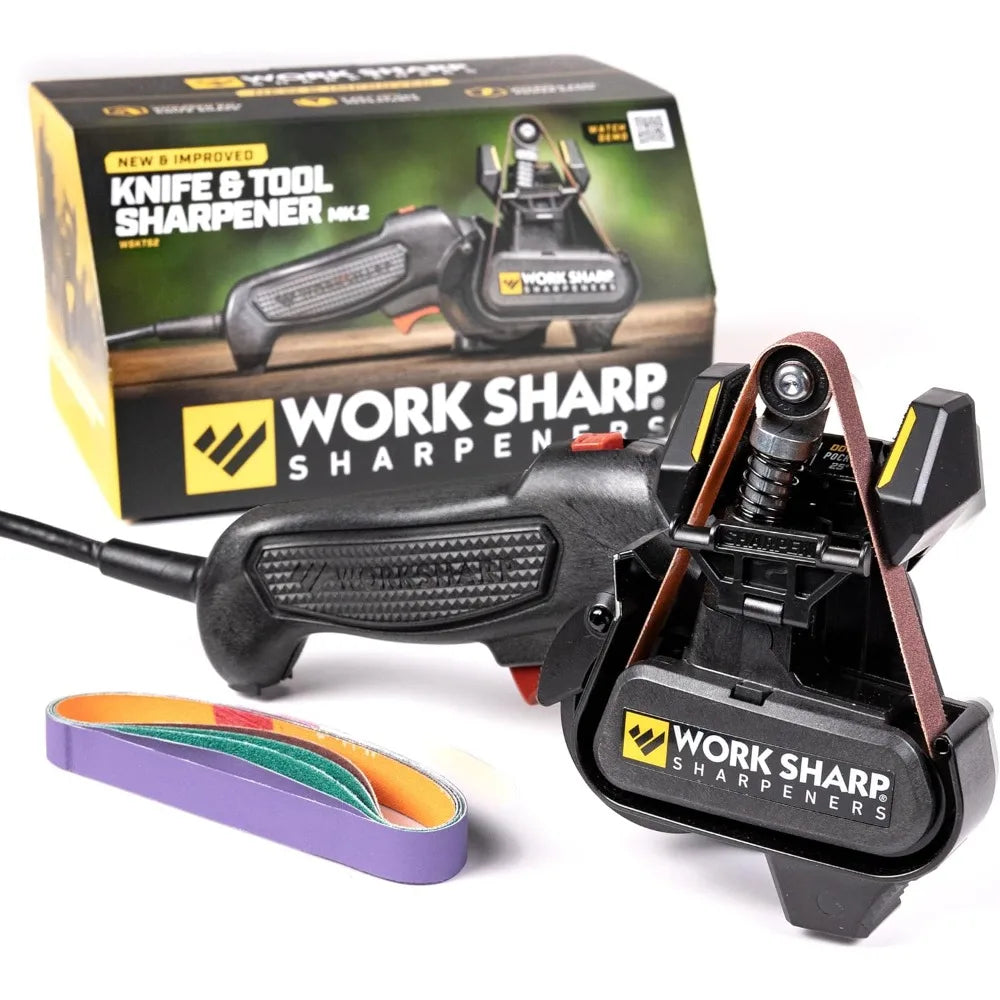 MK2 Professional Electric Knife and Tool Sharpener - Adjustable Tool and Knife Sharpening System