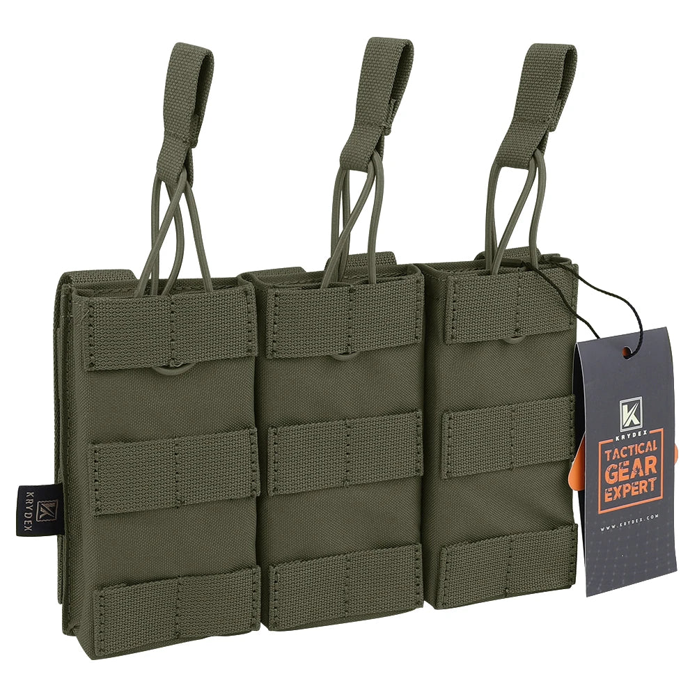 Tactical Magazine Pouch Single/Double/Triple Open-Top MOLLE Strap Holder Mag Pouch for 5.56mm M4 M16 Hunting Accessories