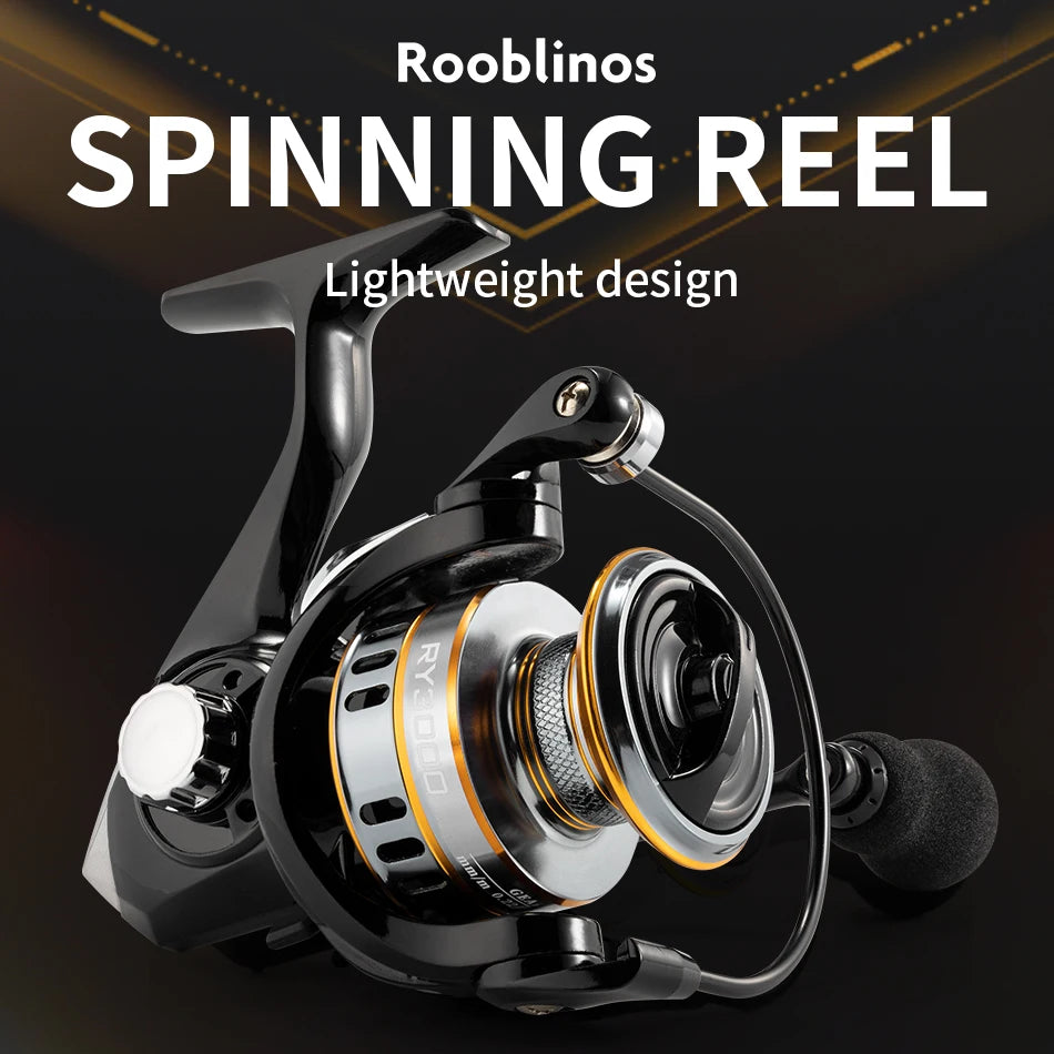 RY Spinning Fishing Reel 1000-7000 Series Ultralight Max Drag 15kg Surfcasting Spinning Reel Saltwater Jigging Reels