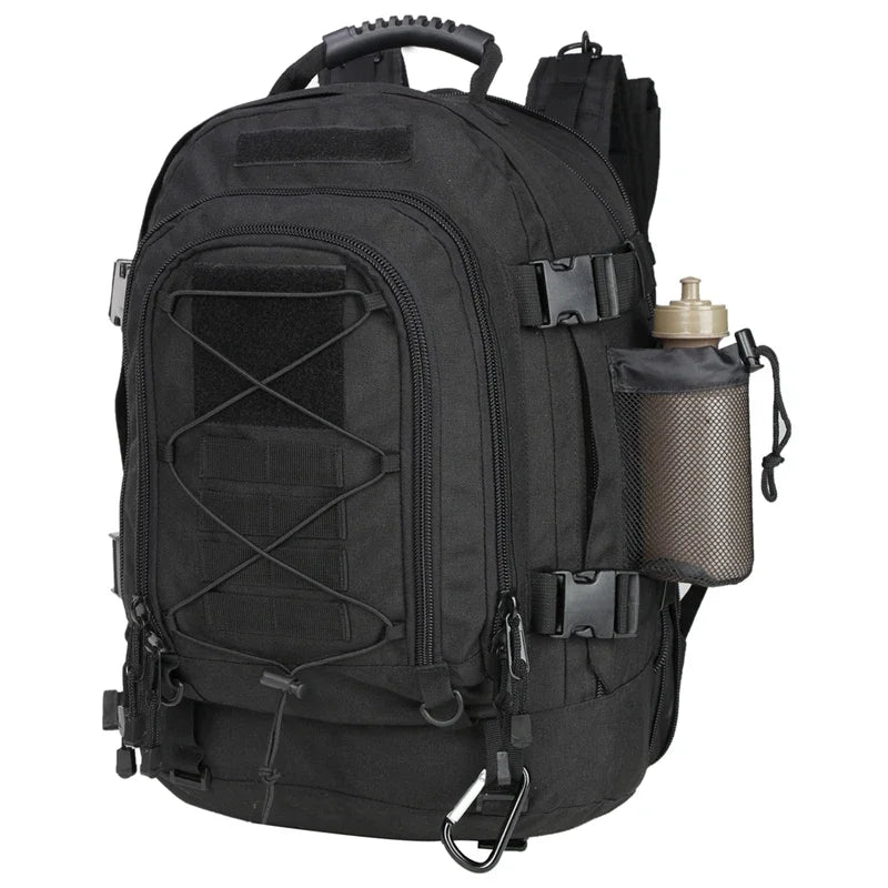 60L Male Travel Tactical backpack Hiking Camping backpack Expandable Army Backpacks 3 Day Assault Pack Rucksacks
