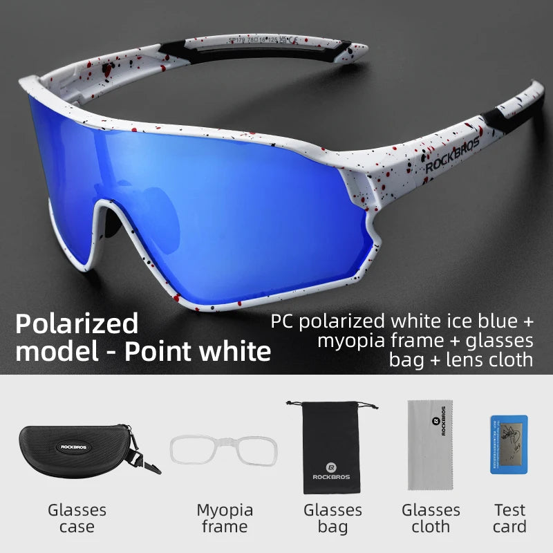 Polarized Glasses UV400 Sunglasses Sport Protection Glasses Bicycle Eyewear Outdoor Hiking Camping Golf Cycling Goggles