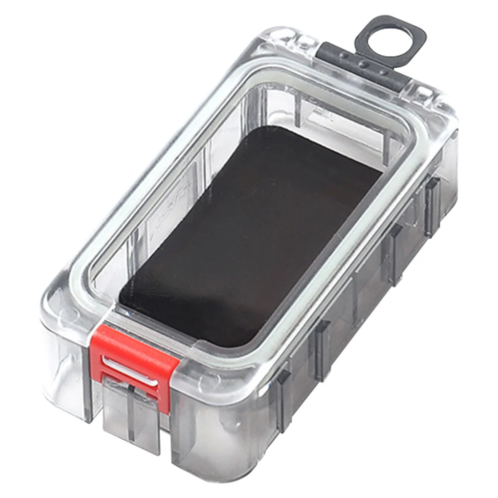 1-4Pcs Expandable Fishing Tackle Box Fishing Tool Box with Magnetic Function Fishing Hardware Toolbox Luminous Fishing Accessory