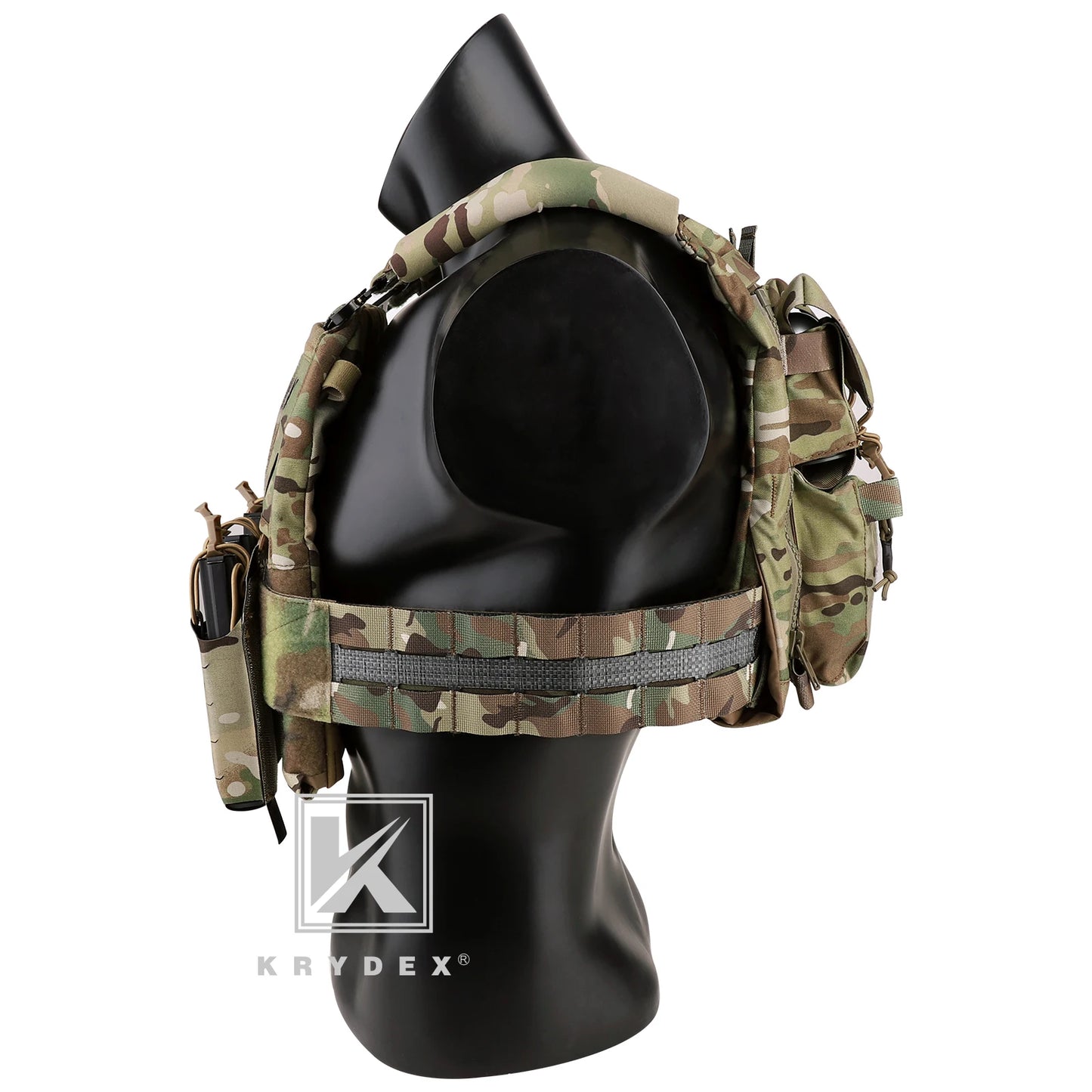 FCPC V5 Plate Carrier Tactical Vest Front Triple Mag Pouch Cobra Buckle Tegris Cummerbund with Backpack Full Set Vest
