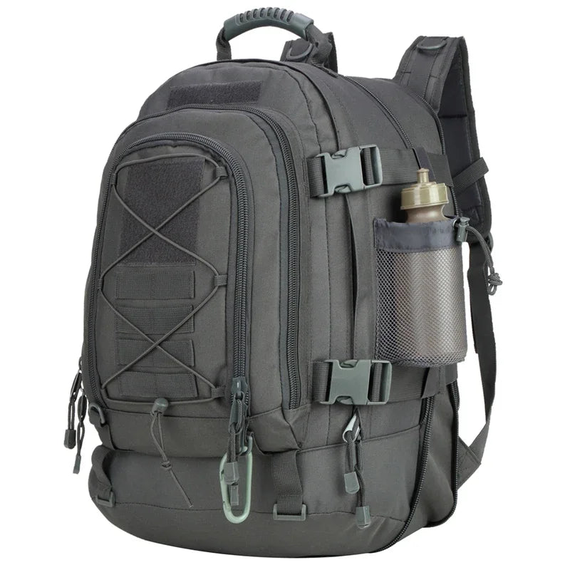 60L Male Travel Tactical backpack Hiking Camping backpack Expandable Army Backpacks 3 Day Assault Pack Rucksacks