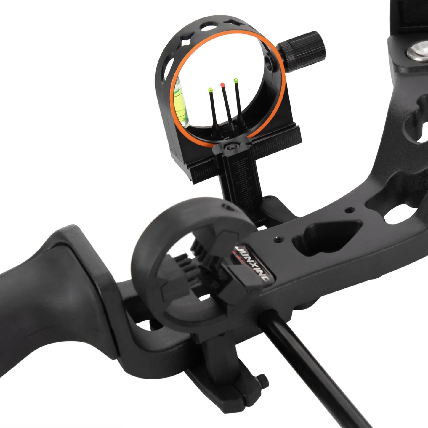 Aluminum Alloy Compound Bow Arrow Kit with 12Pcs Arrows 3-pin Sight with Lighting System and Level 30-55lbs Draw Weight