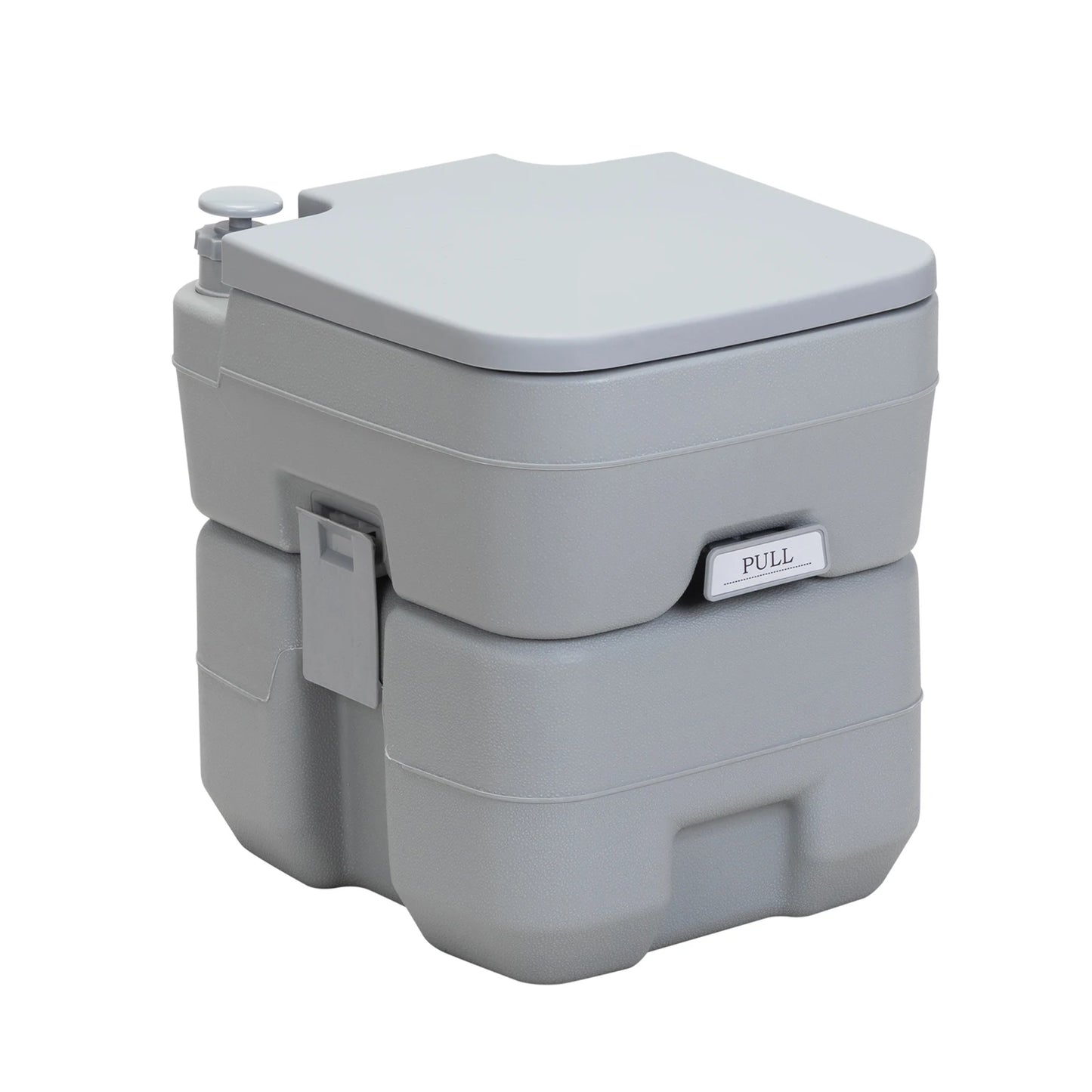 Portable Toilet With 5.3 Gallon Waste Tank and Carry Bag, Porta Potty for RV Boat Camping