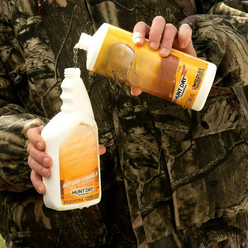 Super Charged Scent Killer Autumn Formula 56 fl oz Spray Combo, Hunting Scent Elimination Spray