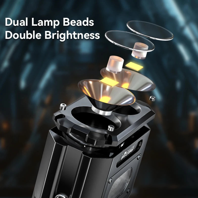 4000Lm Most Powerful LED Flashlight Rechargeable Torch Light Flashlight Tactical Lantern Long Shot Hand Lamp For Camping