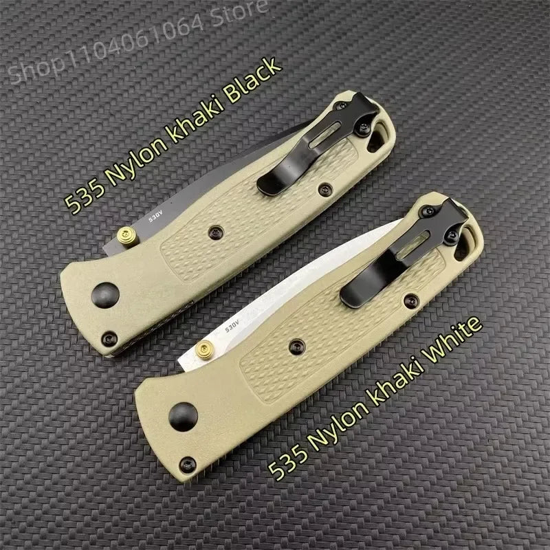 Multiple Colors Ultra Lightweight Pocket Folding Knife 440C Blade Nylon Fiber Handle Camping Survival Multitools Knives