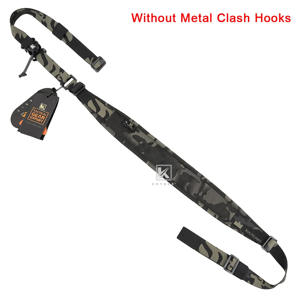 Tactical Sling Modular Gun Strap Slingster Removable 2 Point / 1 Point 2.25" Padded Sling Shooting Hunting Accessories