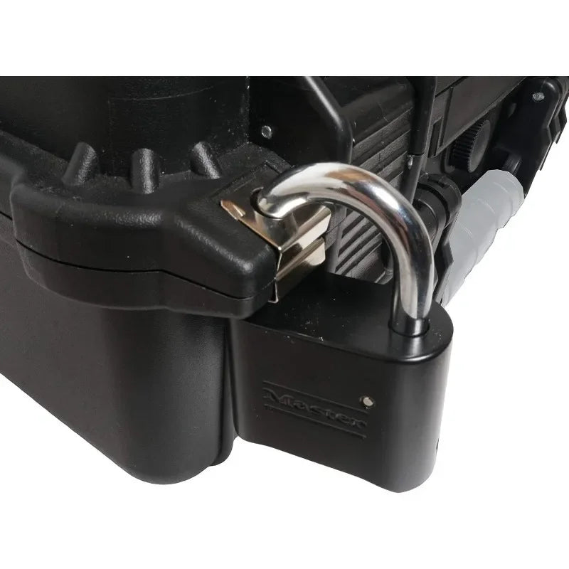 Popular.4 Pistol and 16 Magazine Pre-Cut Heavy Duty Waterproof Case with Included Silica Gel Canister to Help Prevent Gun Rust