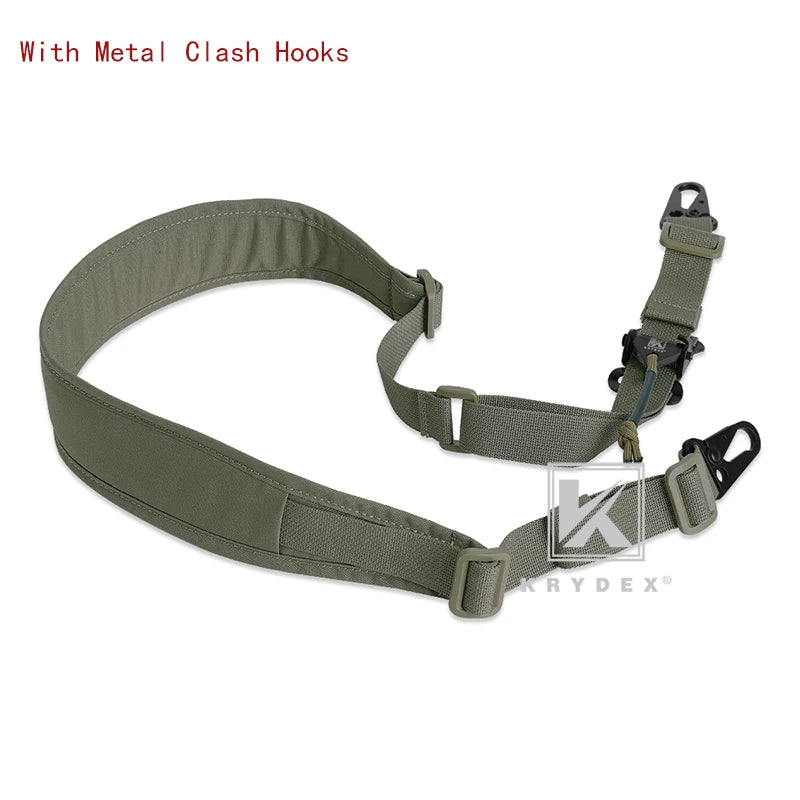 Tactical Sling Modular Gun Strap Slingster Removable 2 Point / 1 Point 2.25" Padded Sling Shooting Hunting Accessories