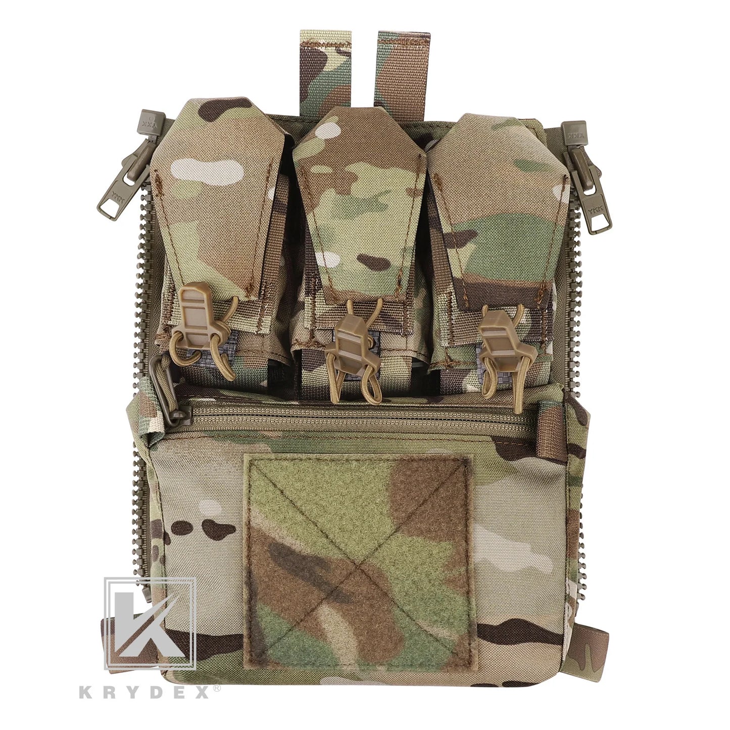 KRYDEX FCPC V5 Plate Carrier Tactical Vest Front Triple Mag Pouch Cobra Buckle Tegris Cummerbund with Backpack Full Set Vest