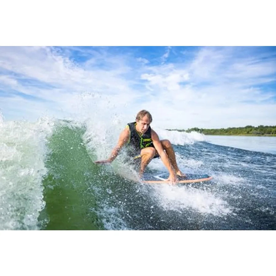 Havana Wakesurf Board High-Performance Skim-Style Board with TPU Skinned Base Perfect for Tricks, Ollies and Shuvits Lightweigh