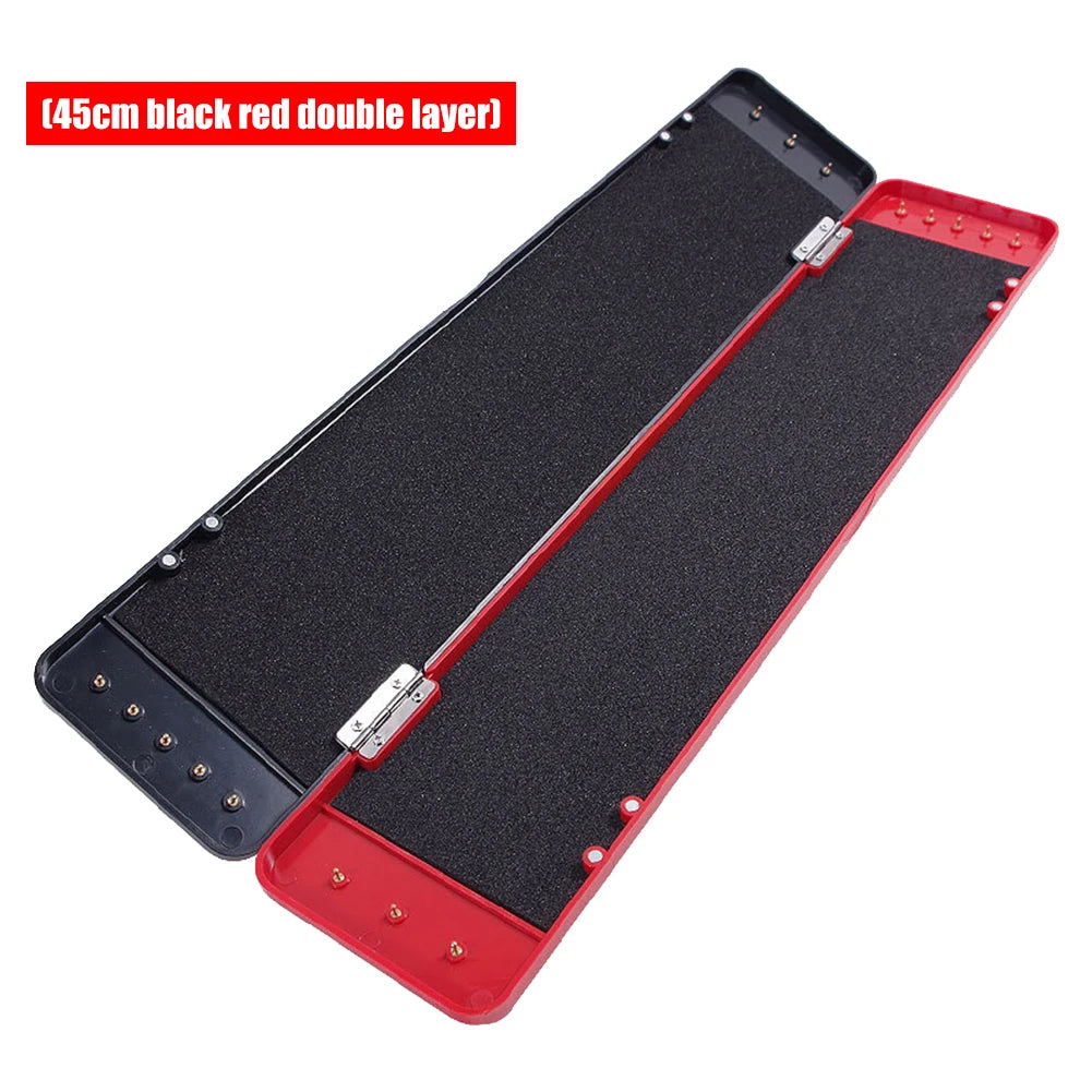 32/45cm Fishing Rig Hook Tackle Box Dropproof Fishing Gear Tool Line Hook Storage Box Case for Outdoor Fishing Storage Accessory