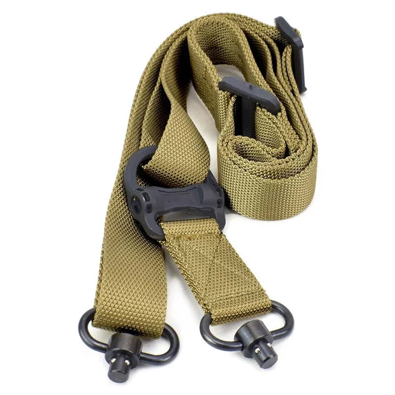 Adjustable MS4 Rifle Sling Gun QD Metal Strap Swivel Tactical Nylon 2 Points Multi Mission Release Airsoft Hunting Access