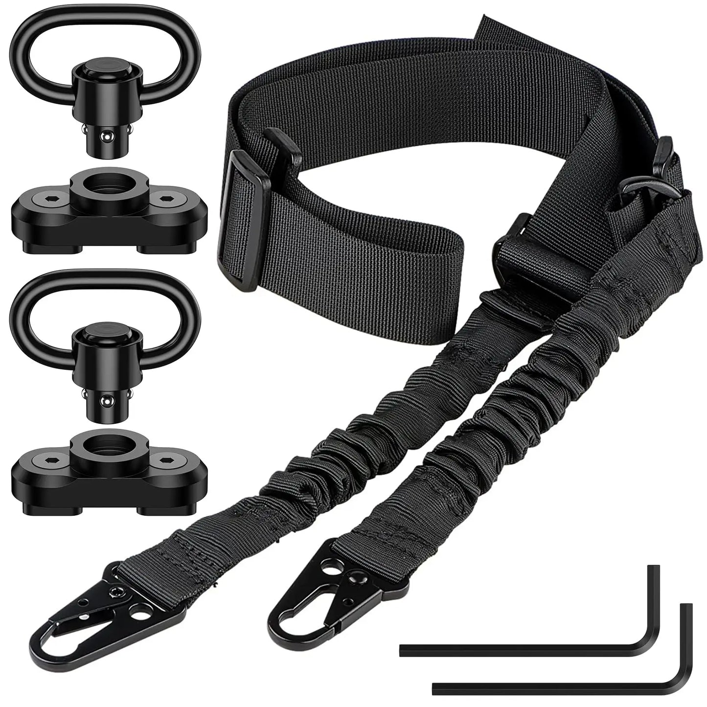 CVLIFE Two-Point Sling Adjustable Length Traditional Sling for Outdoor Sport