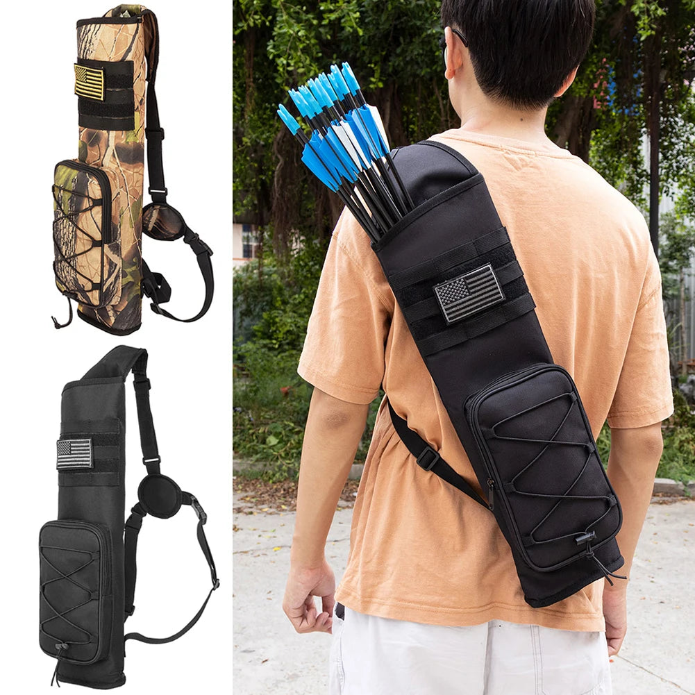 Compound Recurve Bow Holder Bottom Thickening Bow Quiver Holder Adjustable Strap Accessories for Outdoor Archery Hunting