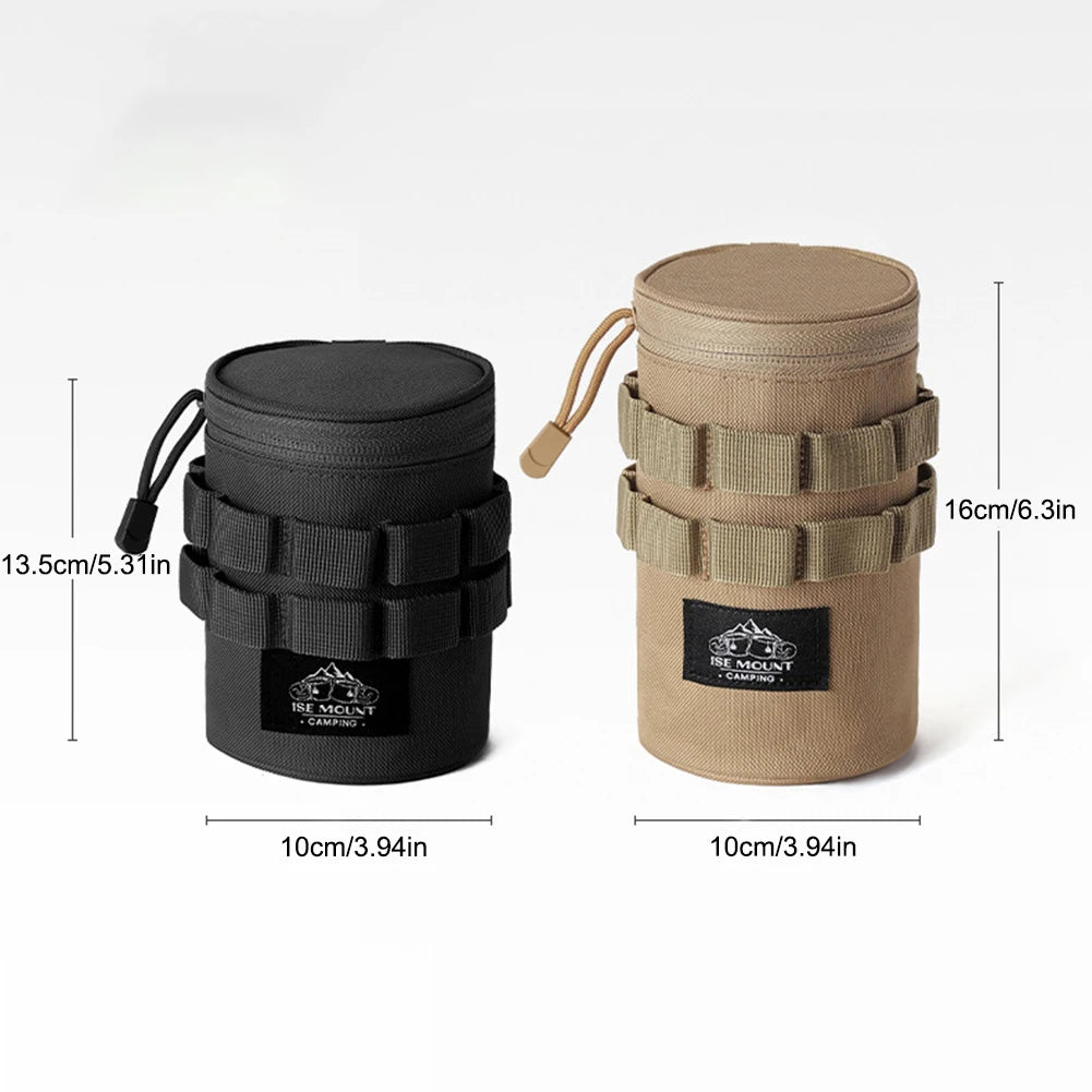 Sundries Storage Bag Lightweight Camping Accessory Bag with Hanging Holes Lights Storage Bag with Handle for Outdoor Travel