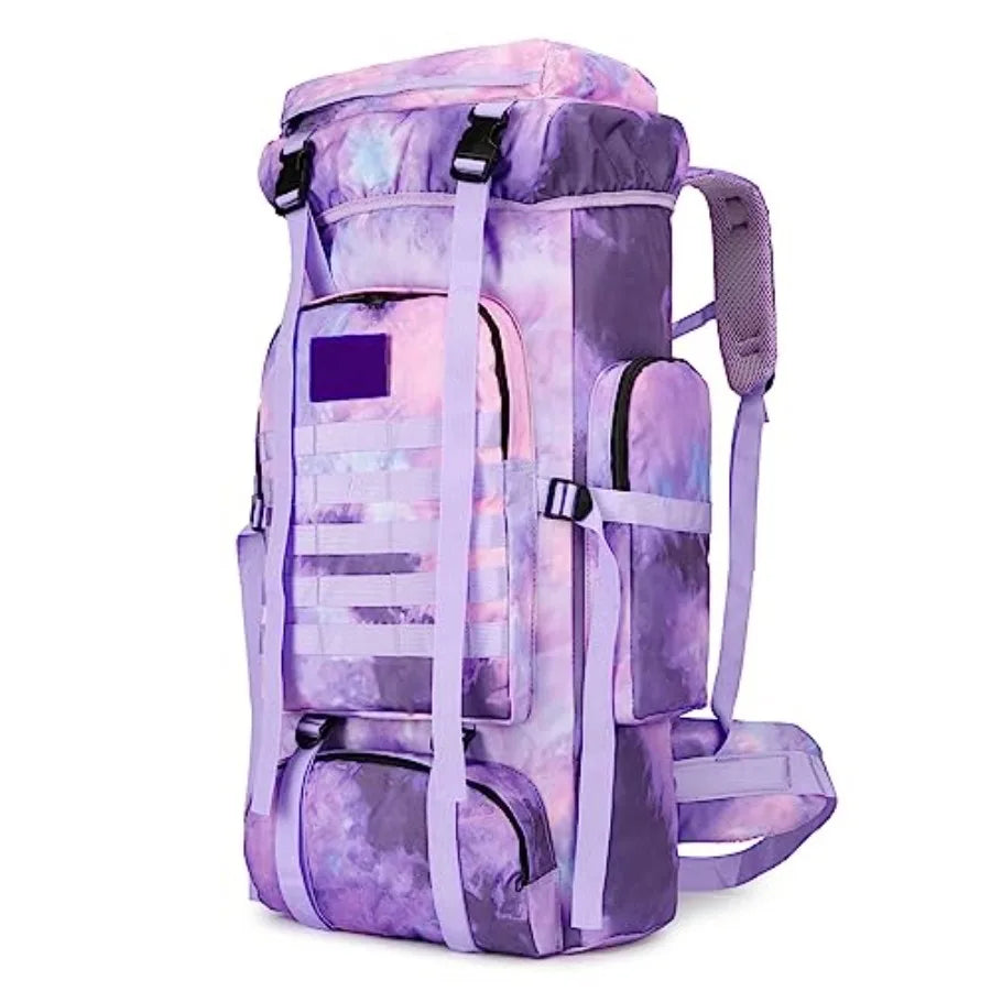 70L Camping Hiking Backpack for Men Women Large Military Tactical Backpack Molle Rucksack Backpack for Outdoor