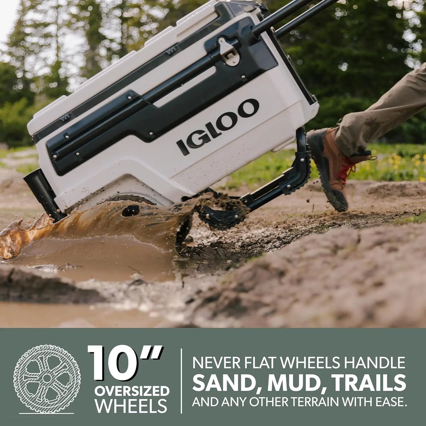 Trailmate Journey 70Qt Wheeled Cooler | Insulated Hard Shell Ice Chest
