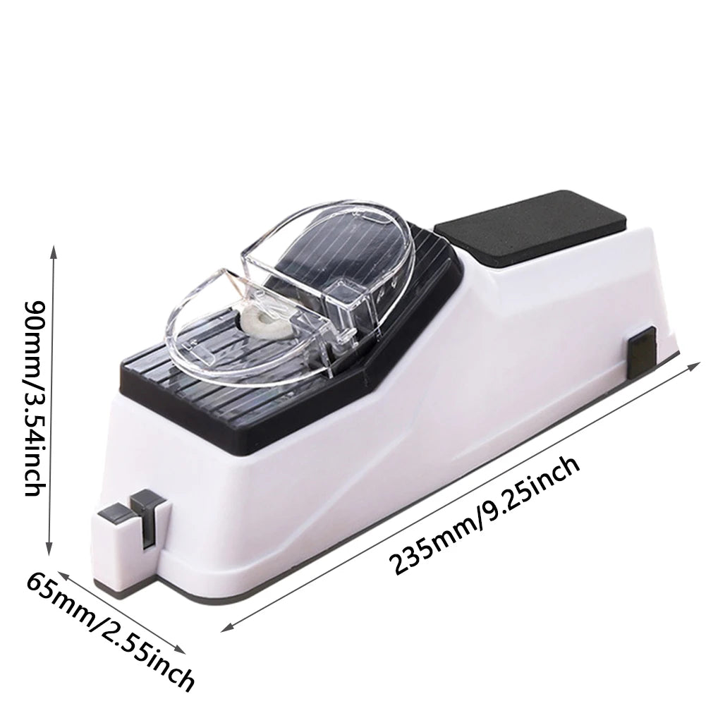 Knife Sharpener Professional Electric Knife Sharpeners Adjustable Rechargable Sharpeners Kitchen Knives Tool Fine Grinding Blade