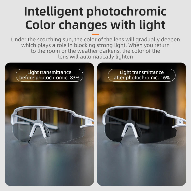 Glasses Photochromic Polarized Lens Glasses UV400 Protection Eyewear Sunglasses