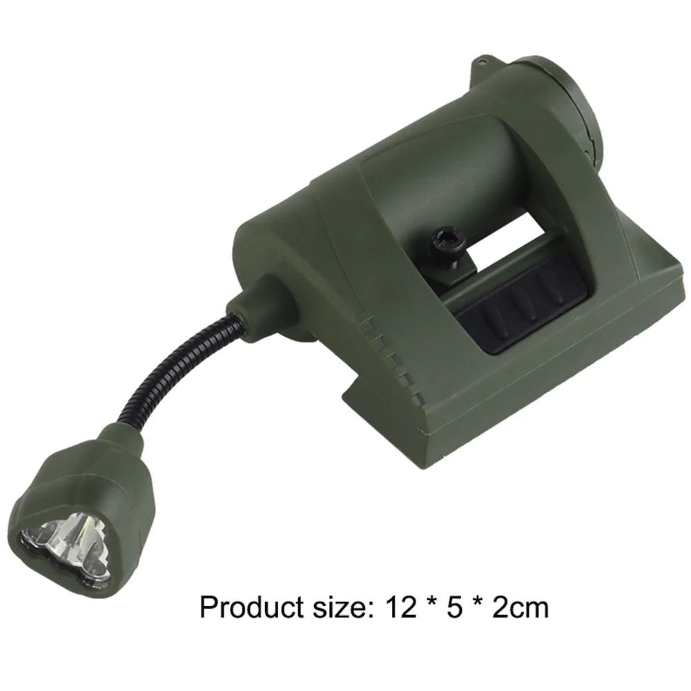 MPLS CHARGE Tactical Helmet Light Nylon LED Hunting Military Helmet Flashlight Outdoor Military Headlamp for Hunting Camping
