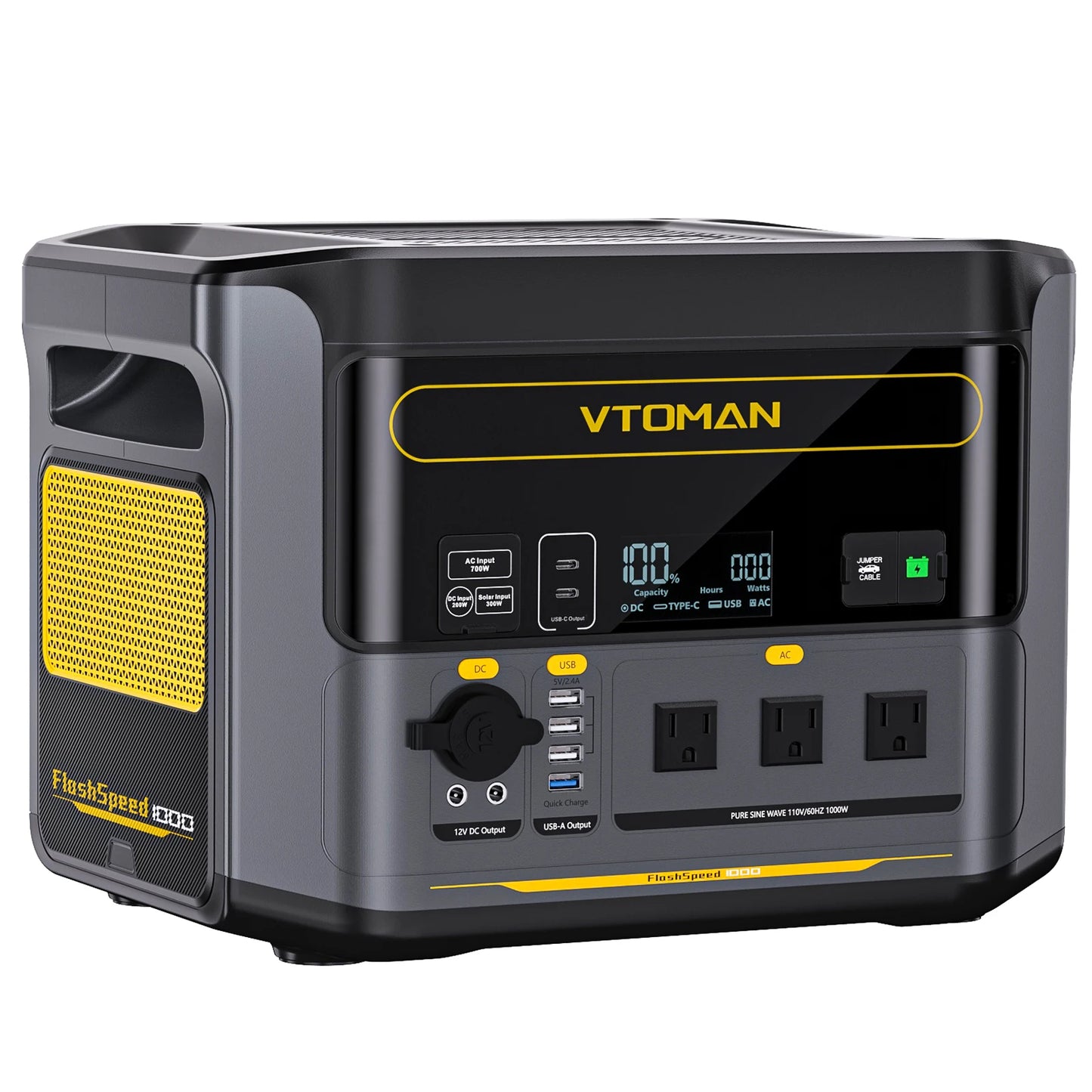JUMP 2200 Portable Power Station 828/1548Wh LiFeP04 Battery Solar Generator Solar for Home Outdoor Camping