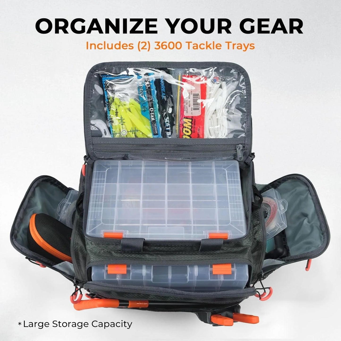Fishing Gear & Tackle Bags - Saltwater Resistant Fishing Bags - Fishing Tackle Storage Bags