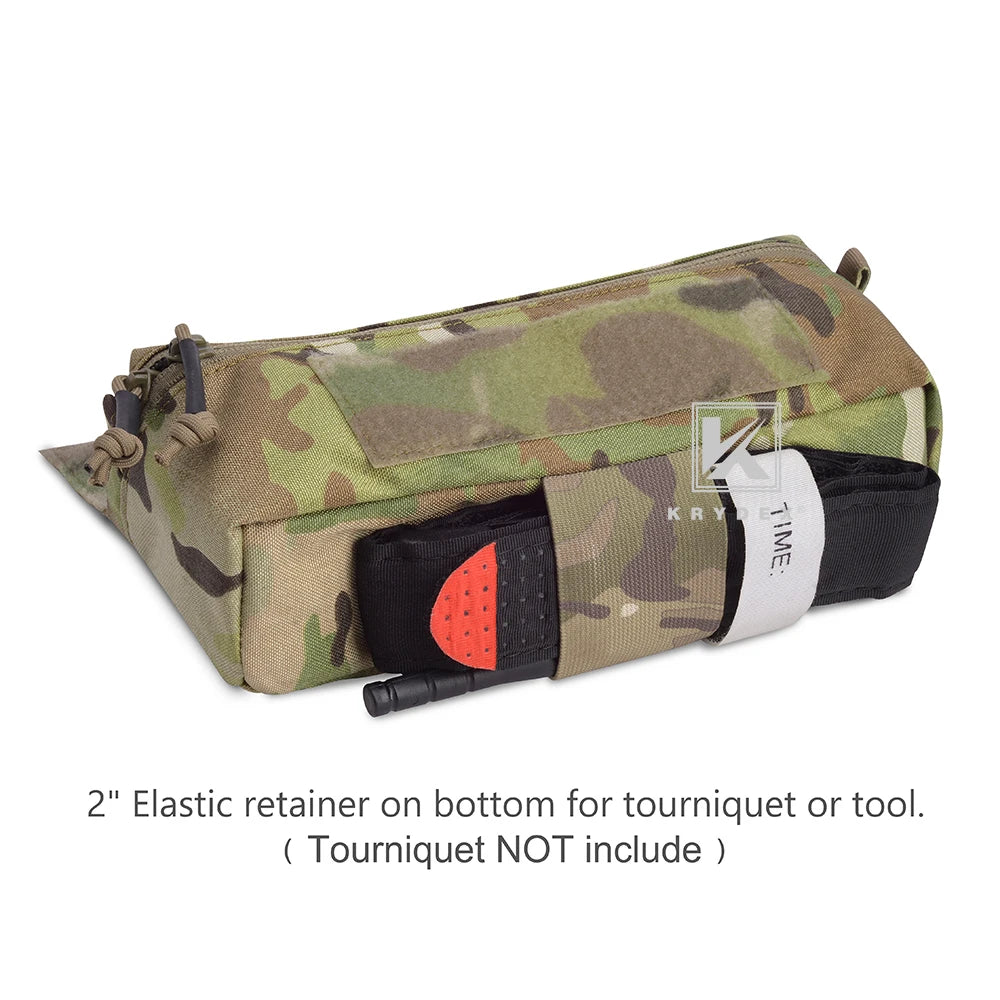 Tactical Vest Chest Mini Dangler Drop Pouch For JPC CPC LBT D3CR MK3 MK4 Plate Carrier Storage Mini Abdominal Fanny Pack