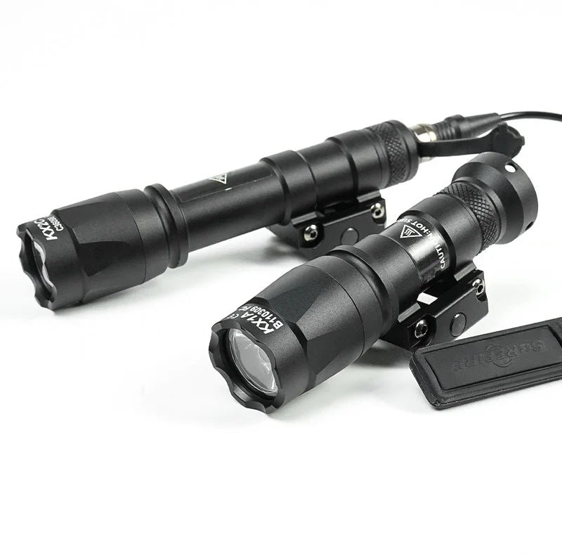 Tactical M600C M600B M300B Weapon light LED Rifle Scout Flashlight For HK416 AR15 Outdoor camping Torch Hunting light 20mm Rail