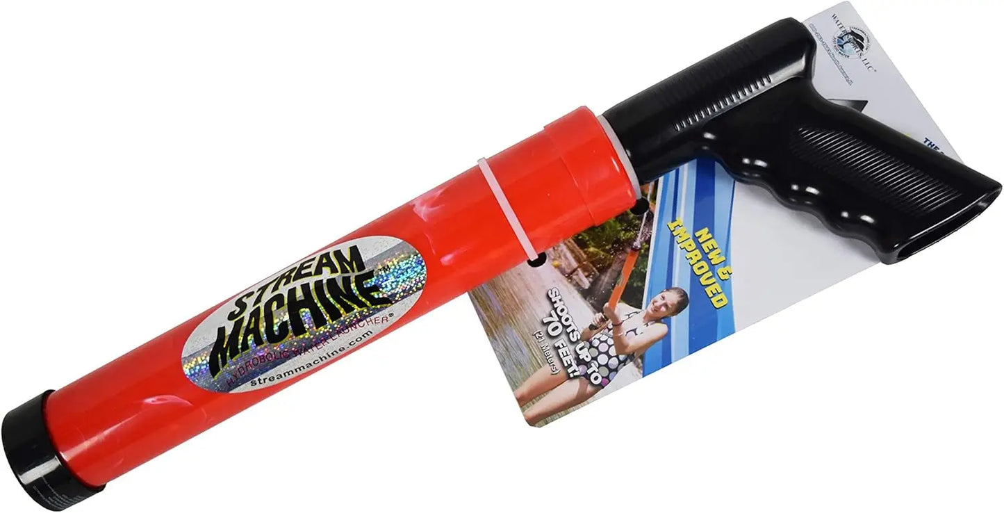 Super Soaker Water Gun Launcher 17 Inch Single Barrel Shoots 40+ ft for Outdoor Summer Fun Pool Squirt Toy