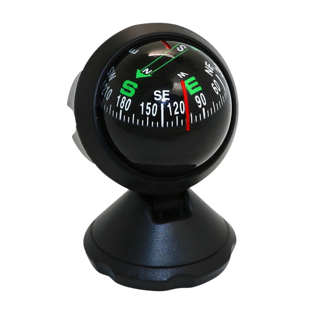 Delicate Car Compass Pocket Mini Ball Dash Dashboard Car Mount Navigation Compass Outdoor Camping Hiking Equipment