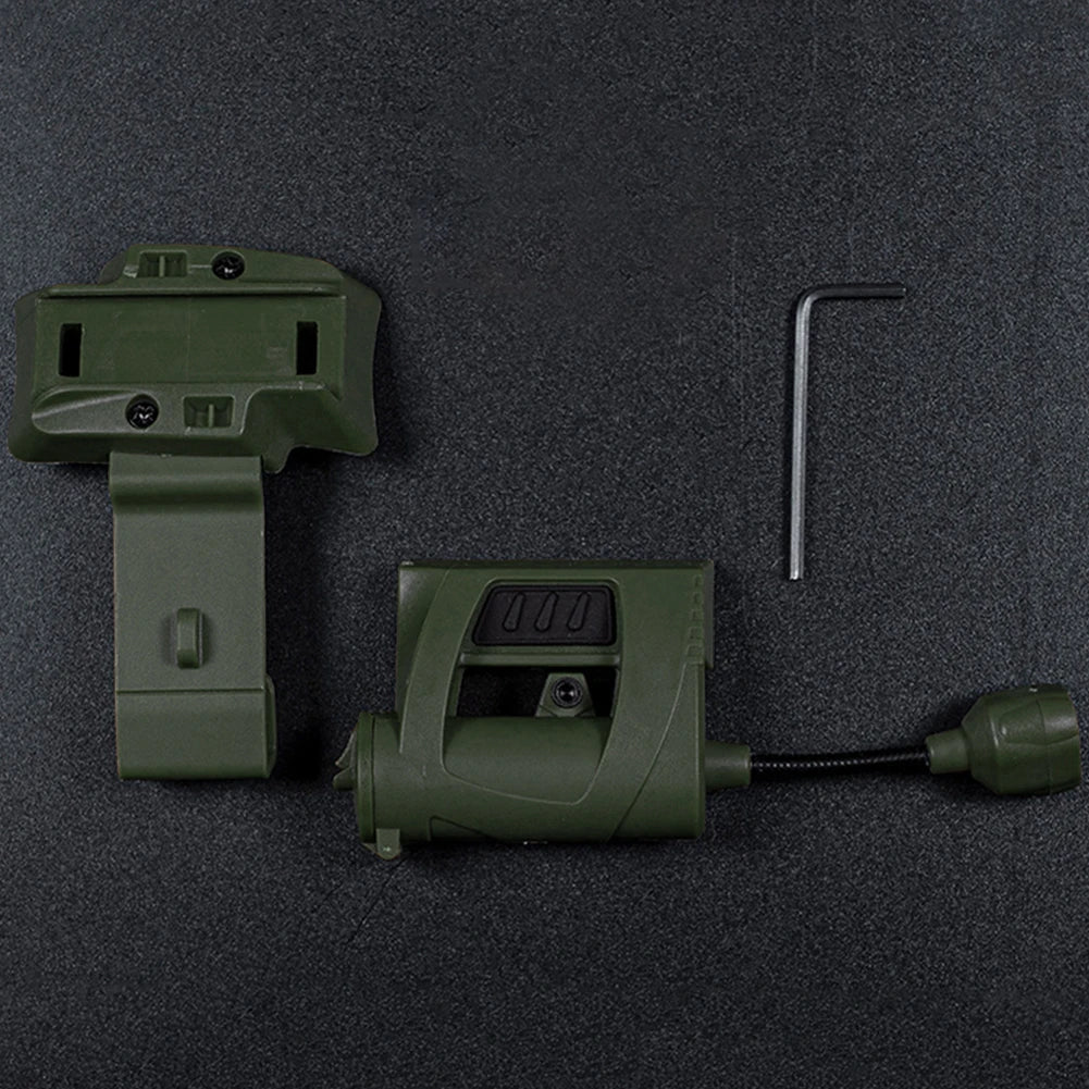 MPLS CHARGE Tactical Helmet Light Nylon LED Hunting Military Helmet Flashlight Outdoor Military Headlamp for Hunting Camping